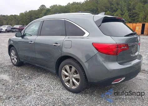 2014 Acura Mdx Advance Pkg W/Entertainment Pkg from USA, damaged, VIN 5FRYD4H89EB039394